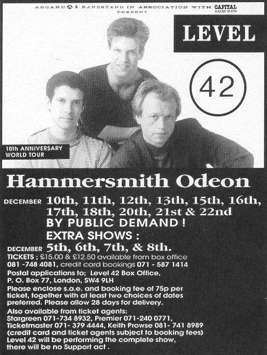 Hammersmith 90 ad - Thanks to Raymond Persaud